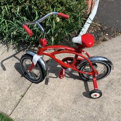 Radio flyer tikes bike with training wheels