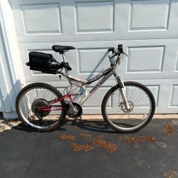 Mountain Bike With 36 Volt Motor