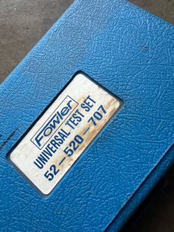 Dial Indicator Test Set