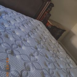 King Size Bed Mattress And Box Included