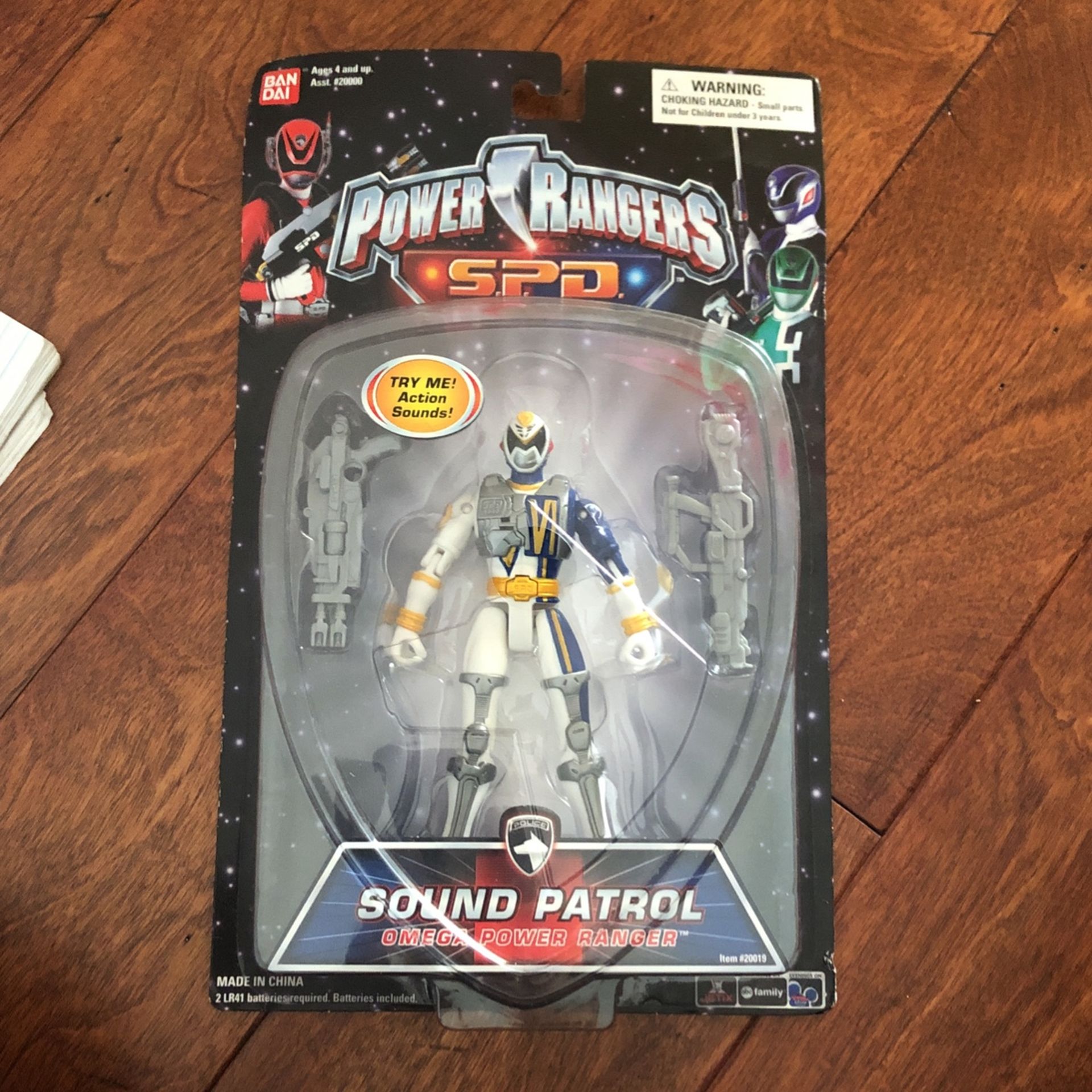 Power Rangers SPD Sound Patrol Omega Power Ranger