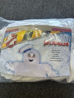 Ghostbusters Marshmallow man kids costume