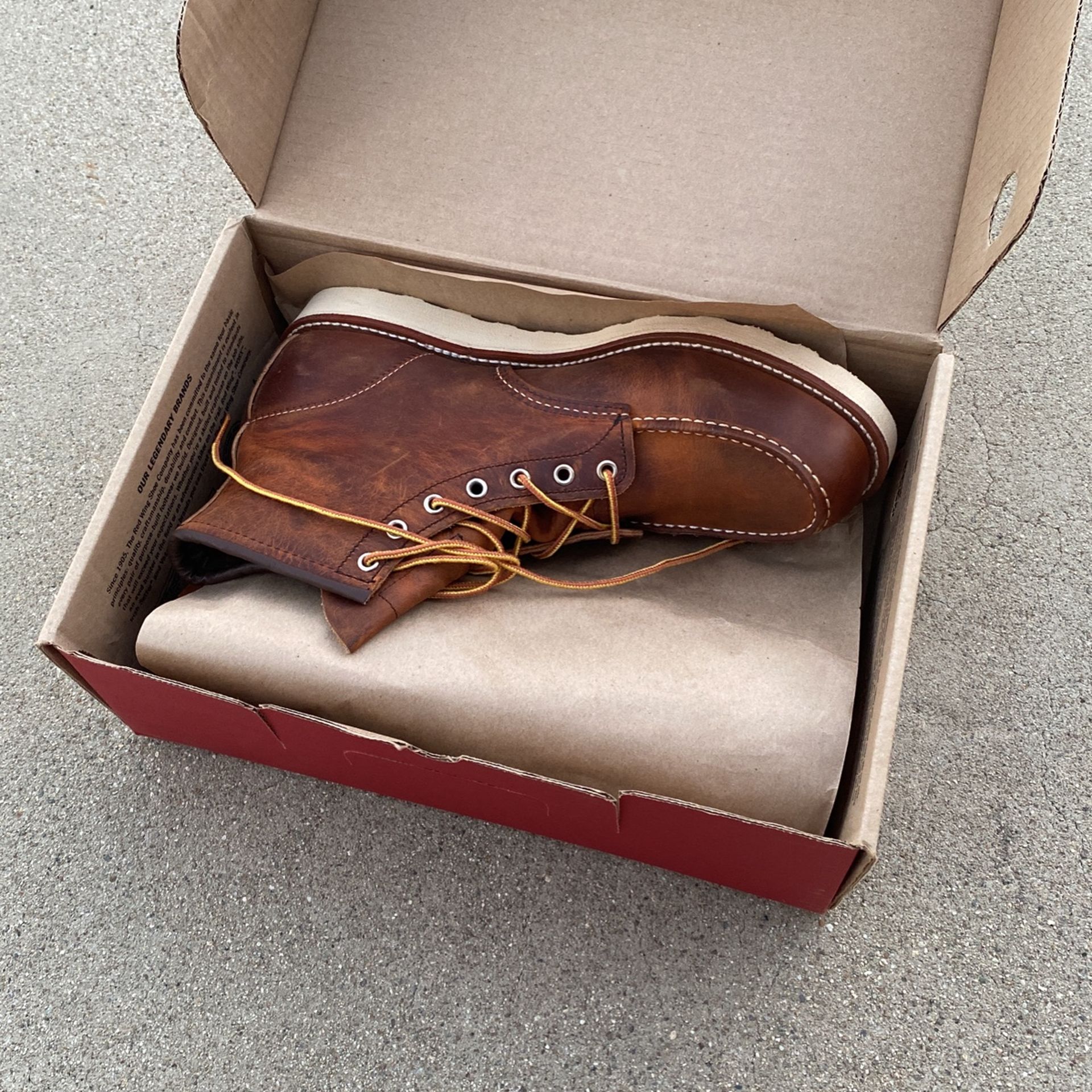 Red Wing Men’s Boots Size 11.5 New