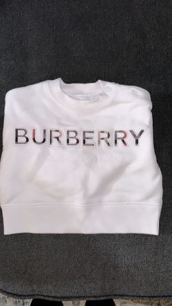 infant burberry sweatshirt