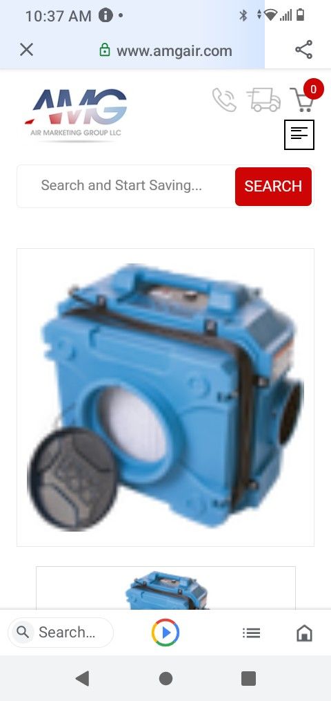 HEPA 500 Air Scrubber