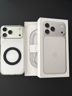 iPhone 17 Pro Max 256GB Unlocked T-Mobile, Metro, AT&T, Verizon Silver