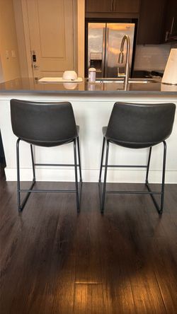 30” Counter Height Bar Stools Set of 2