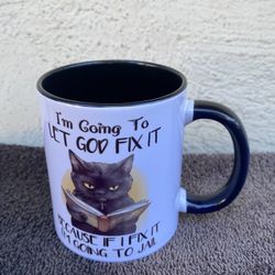 Funny Cat Coffee Mug 11 Oz