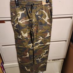 Boys Camouflage Cargo Pants