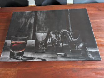 Bar Canvas Painting $5