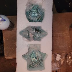 Light  Sea Glass Shapes