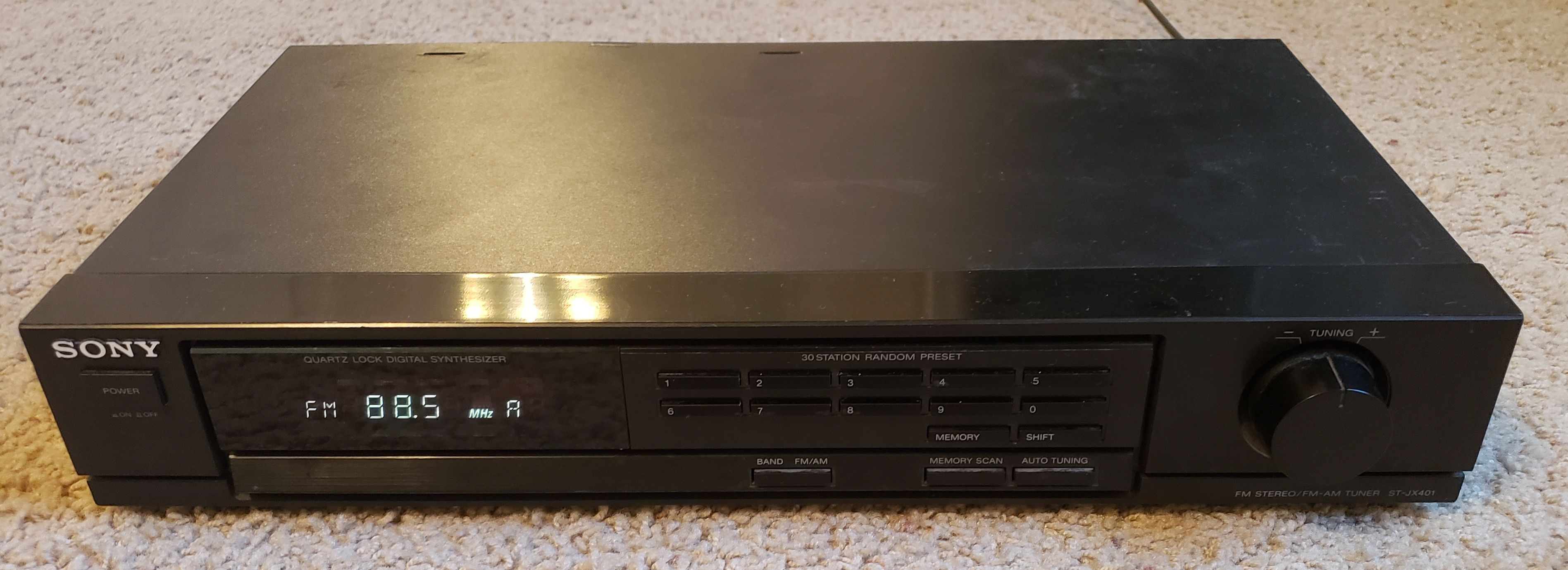 Sony AM / FM Tuner - ST-JX401