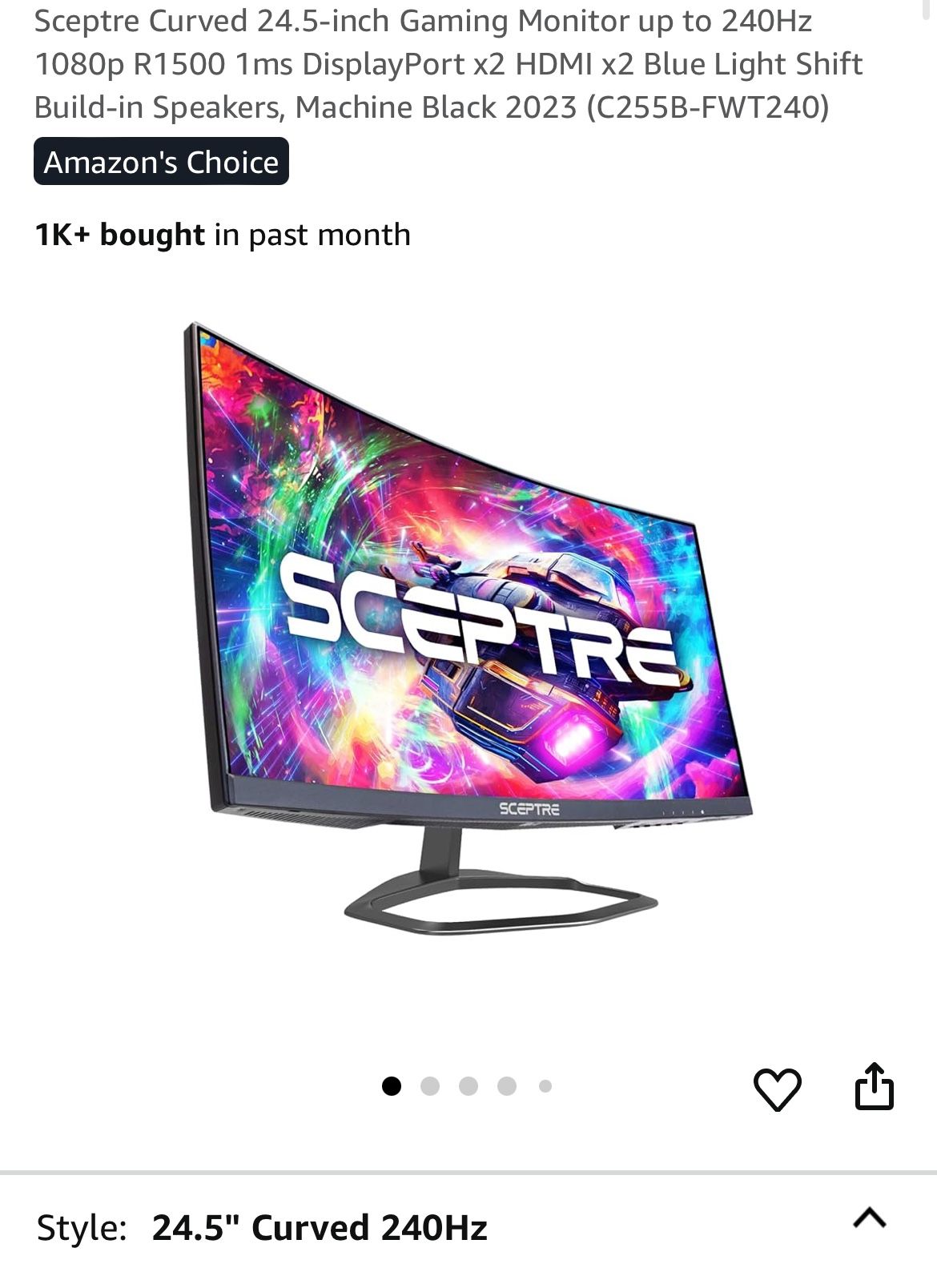 240 Hz Gaming Monitor
