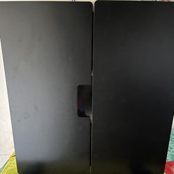 Ikea Wooden Small Cabinet With 2 Shelves