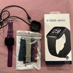 Fitbit Versa And Extra Bands