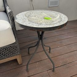 Grey Mosaic Table 