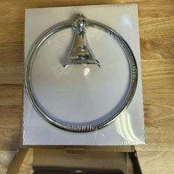chrome towel ring $5 each