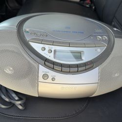 Sony CD Player & Radio CFD-S530 R/RW Playback Mega Bass Tested Works