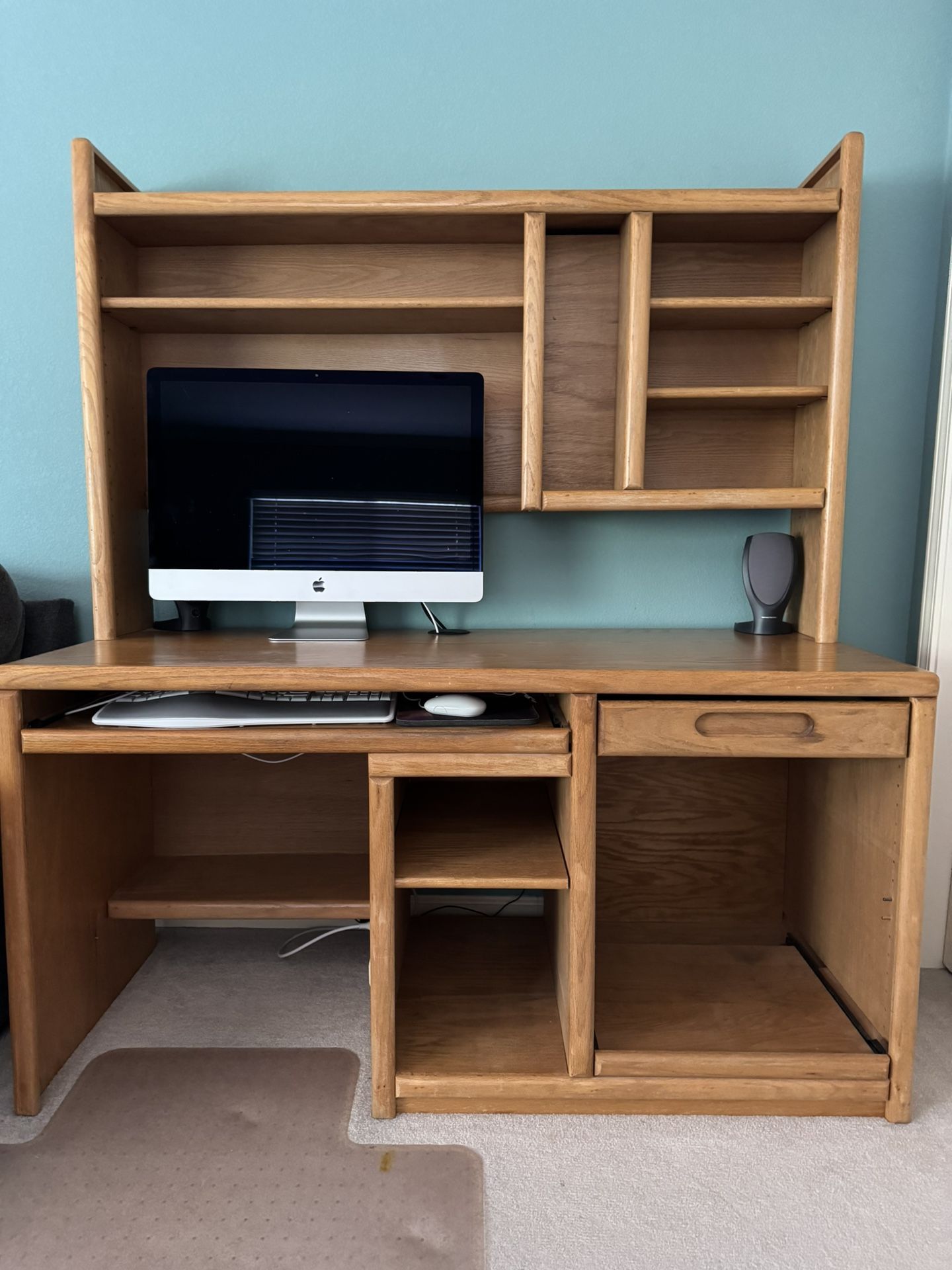 Oak Computer Desk