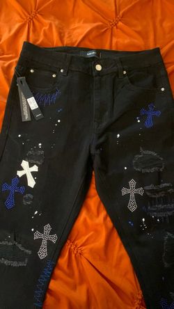 Amiri Chrome Hearts Jeans
