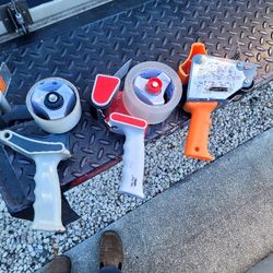 Tape new guns 3 and new rolls of tape