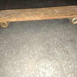 Antique Skateboard 