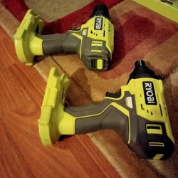 Ryobi Impact And Drill