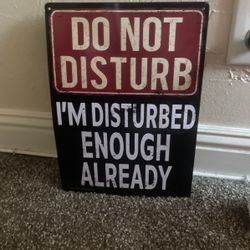 Metal Sign