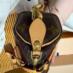 Louis Vuitton nano classic old-style pillow bag