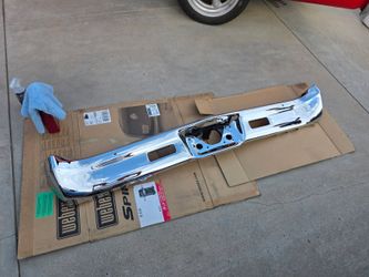 Chrome Rear Bumper 1967 Chevelle