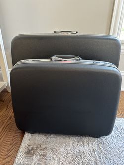 Vintage SAMSONITE Silhouette 26” 3-suiter and 21” Companion suitcases