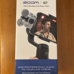 New in Box: Zoom iQ7 Stereo Microphone for iPhone/iPad