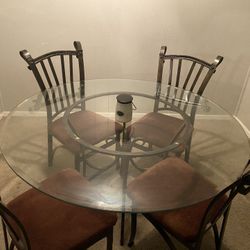 Glass Dining Room Table 