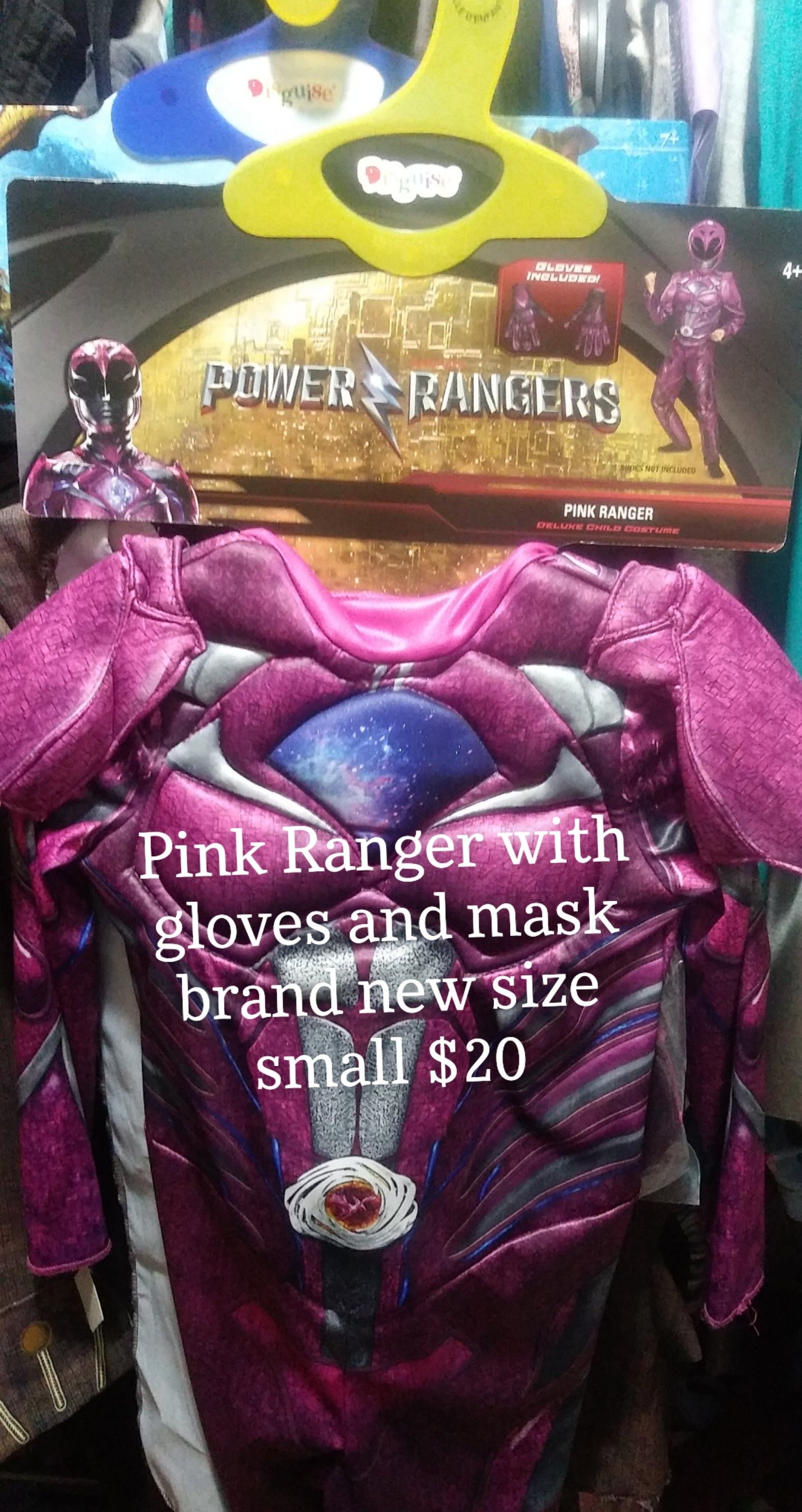 Pink ranger costume