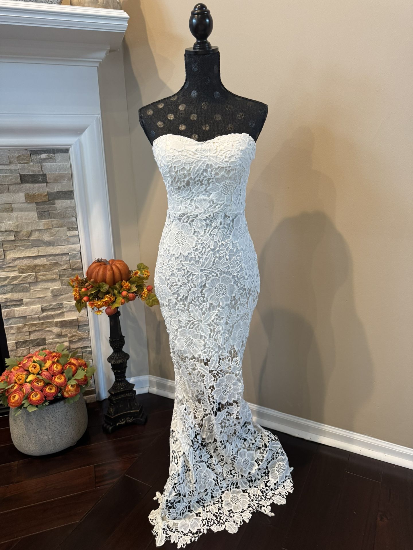 Bridal Shower Dress  Size  M