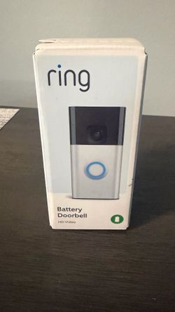 Ring Doorbell Camera $60