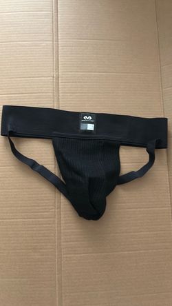 New! McDavid Black Athletic Supporter Jockstrap