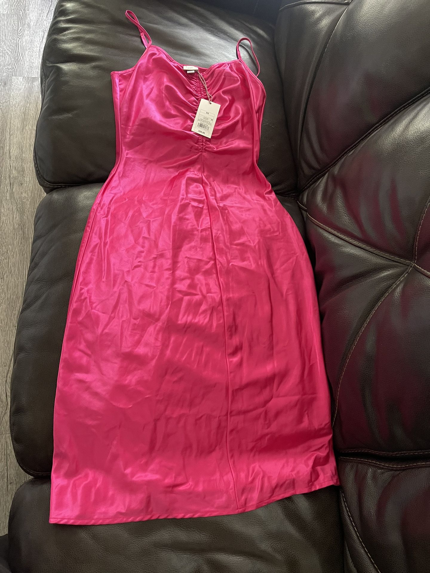 Hot Pink Dress 