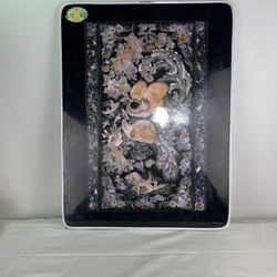 Korean Mother Of Pearl,Low Folding Tea Table( Made In Korea).