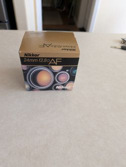 Nikon 24mm lens