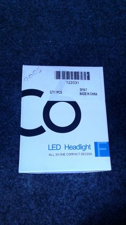 LED HEADLIGHT NUEVOS EN SUS CAJAS COLOR BLANCOS 6000K TENGO DE TODO TIPO DE MEDIDAS NÚMEROS Y LETRAS