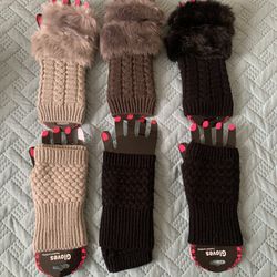 Fashionable Fingerless Gloves $35 For Lot Of Six