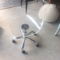 Clear Office Chair 