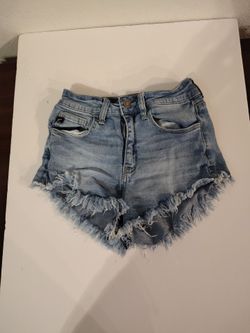 Kan Can denim shorts, size 3/25, women