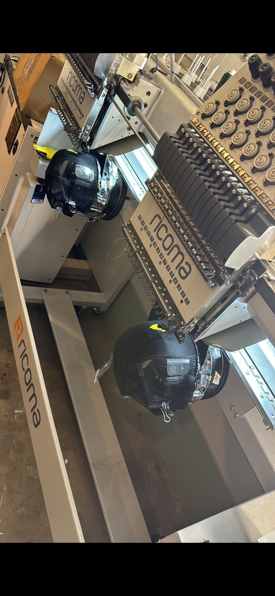 Ricoma 2 Head Embroidery Machine