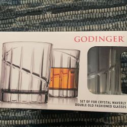 Crystal Old Fashioned Glasses