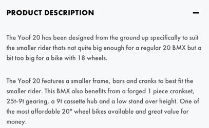 JET BMX YOOF 20