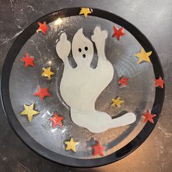 Glass Ghost Bowl