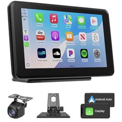Brand new Wireless CarPlay & Android Auto Car Stereo - 7" Touchscreen with back up camera Bluetooth