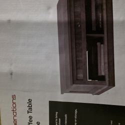 Coffee Table With Storage 